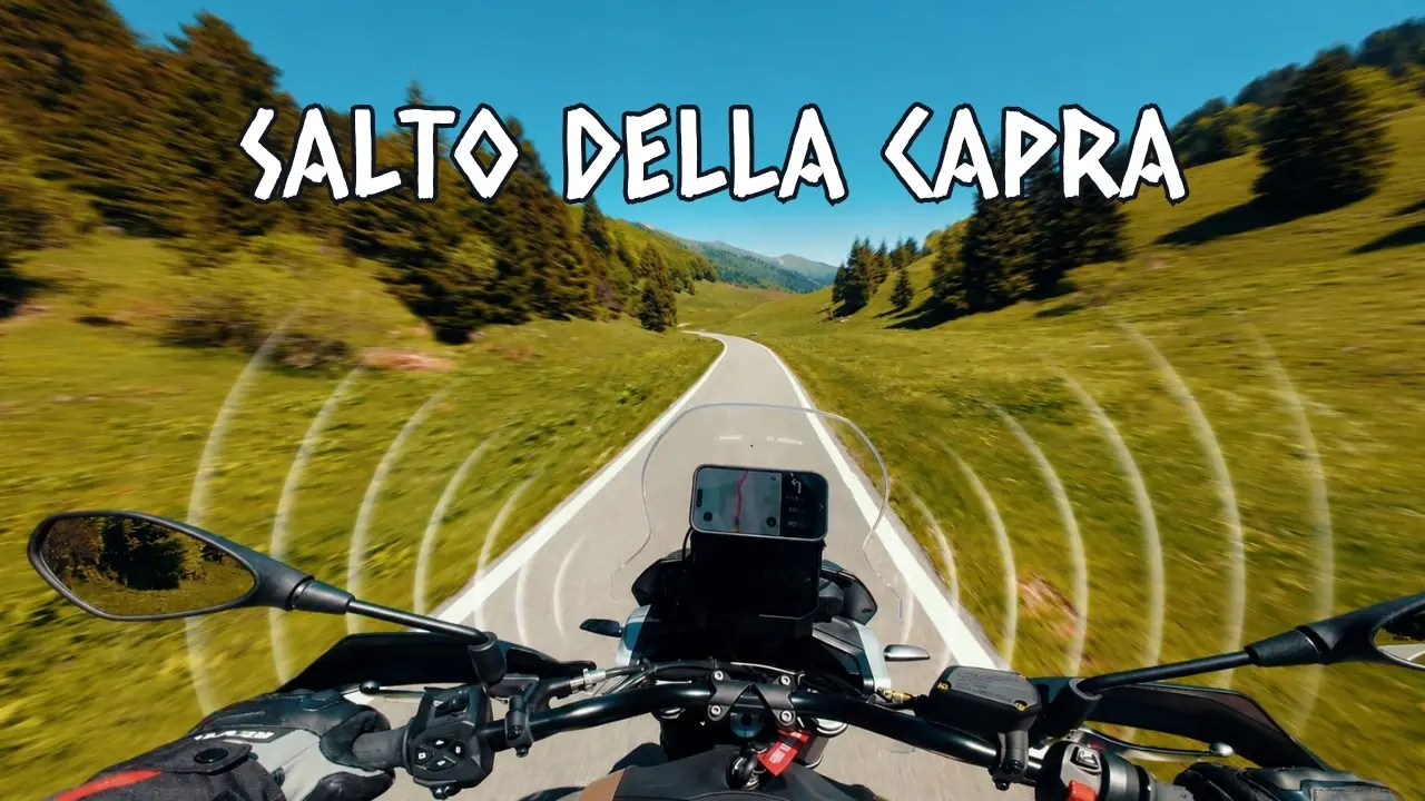 SALTO DELLA CAPRA - MONTE GRAPPA | MOTO GUZZI V85TT | POV PURE SOUND [4K]