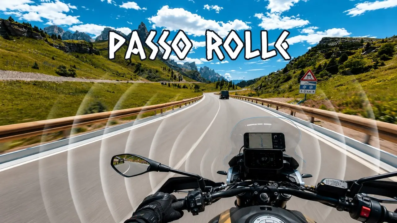 PASSO ROLLE | MOTO GUZZI V85TT | POV PURE SOUND [4K]