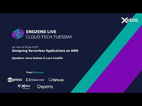Progettare Applicazioni Serverless su AWS - Jacco Kulman e Luca Cavallin @ End2End LIVE