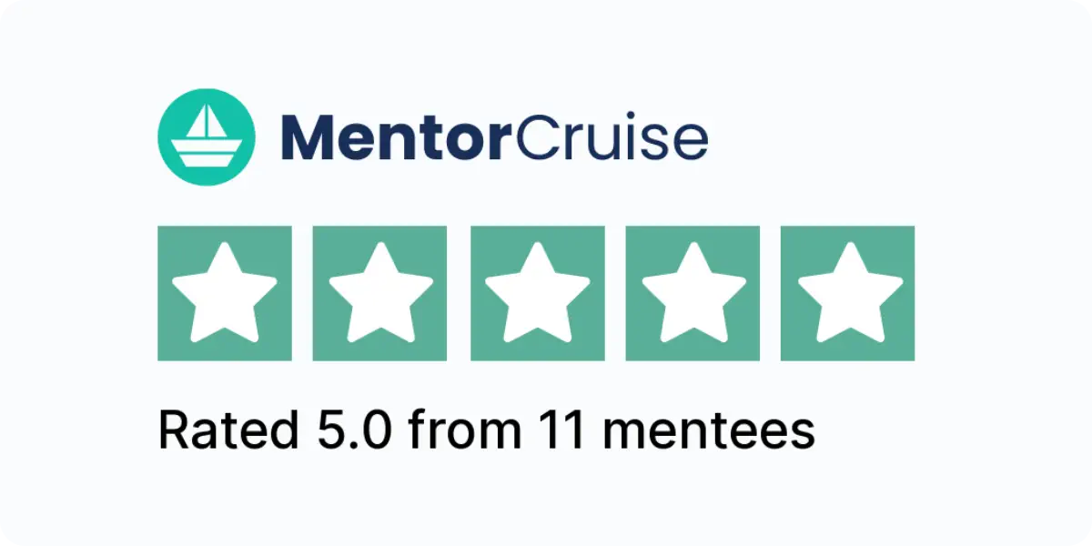 Sono un Top Mentor su MentorCruise! 🎉