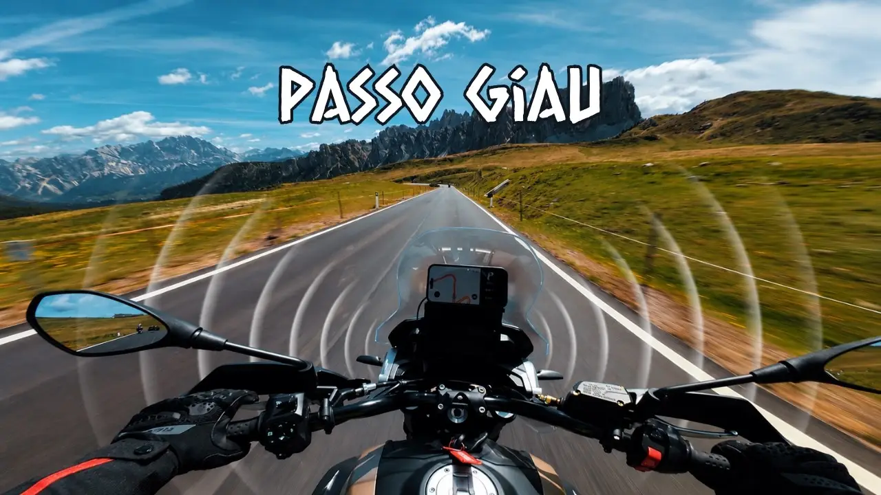 The Most Beautiful Pass in the Dolomites | Passo Giau | Moto Guzzi V85TT