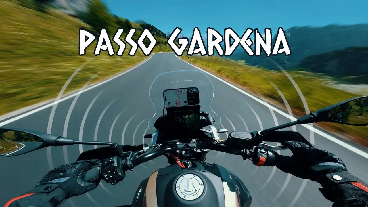 PASSO GARDENA | MOTO GUZZI V85TT | POV PURE SOUND | DOLOMITES