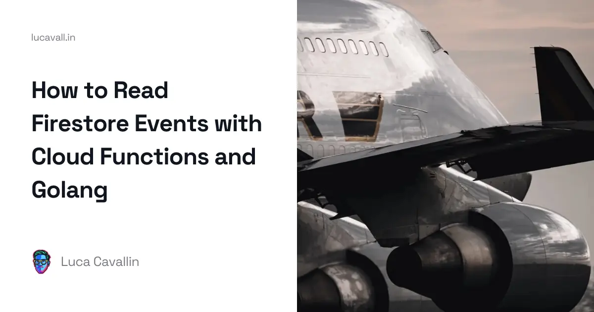 How to Read Firestore Events with Cloud Functions and Golang | Blog ...